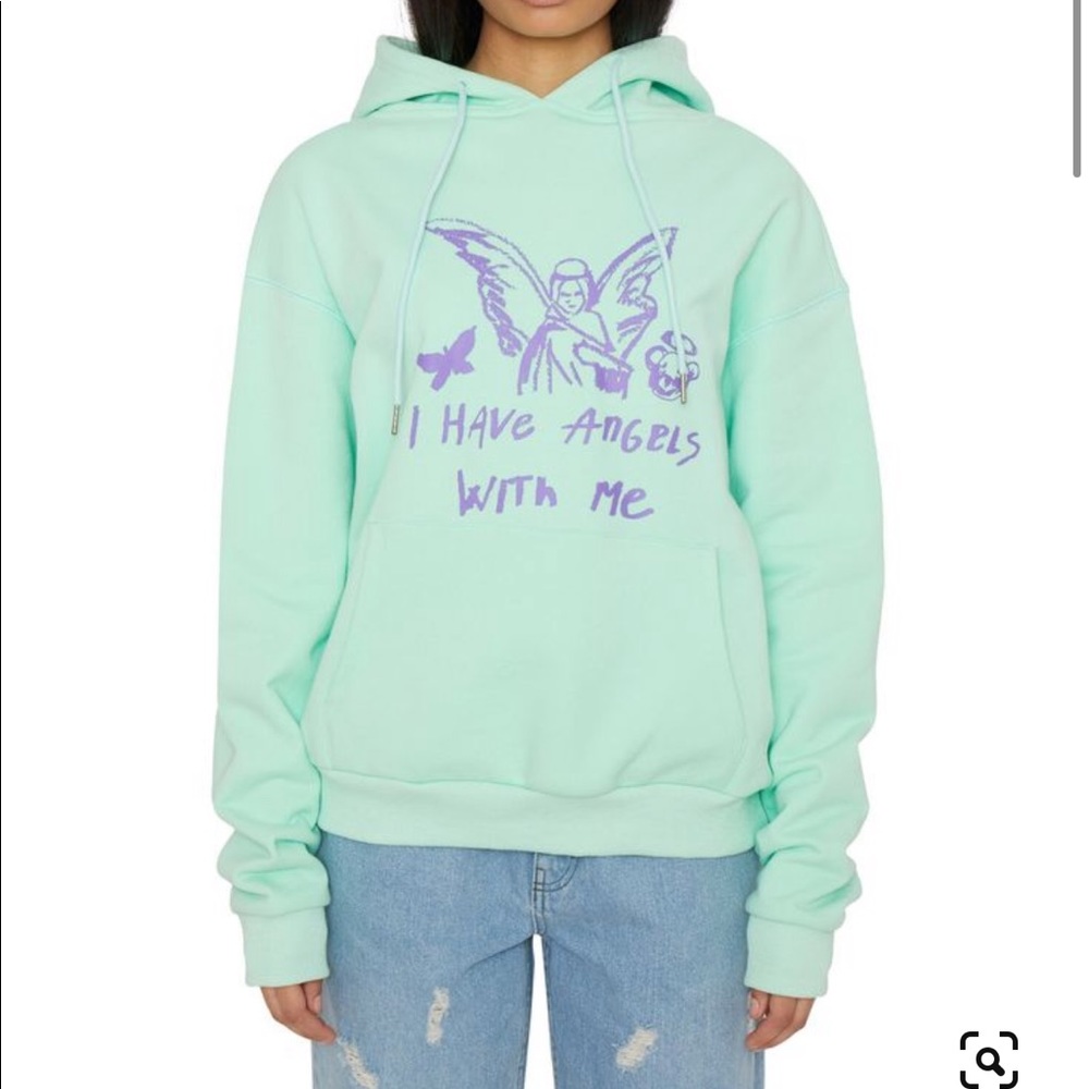 Danielle Guizio Angels with me hoodie